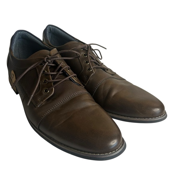 Bullboxer B52 Men’s Dress Shoes Brown‎ Lace-Up Oxford Cap Toe Size 13 EU 46 main image 4